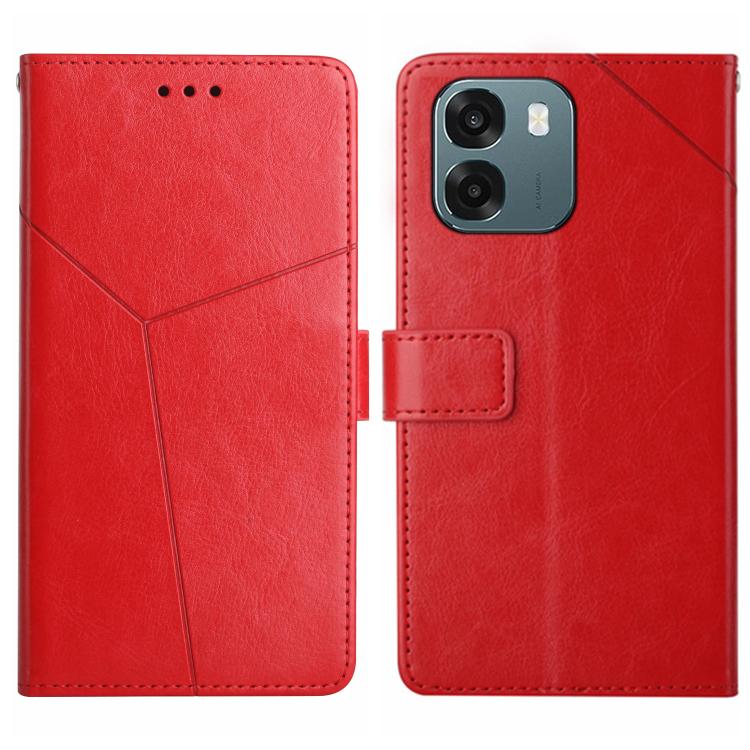 Custodia per cellulare in pelle con motivo a Y a forma di Y, For OPPO Reno16 F / Reno16 FS, For OPPO Reno16 / Reno16 Pro 5G Global, For OPPO A6 5G Global / A6x 5G Global, For OPPO Reno15 F 5G Global
