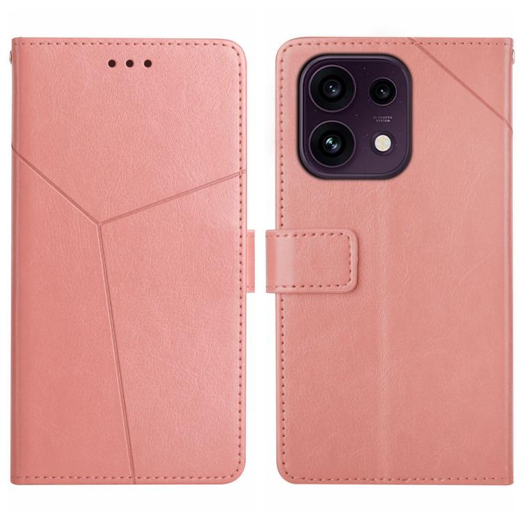 Custodia per cellulare in pelle con motivo a Y a forma di Y, For OPPO Reno16 F / Reno16 FS, For OPPO Reno16 / Reno16 Pro 5G Global, For OPPO A6 5G Global / A6x 5G Global, For OPPO Reno15 F 5G Global
