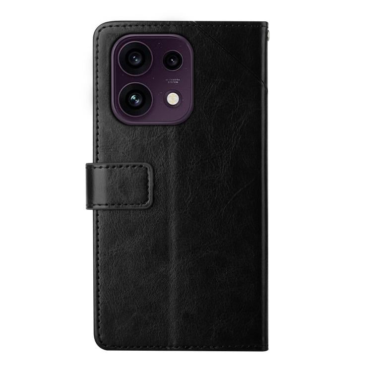 Custodia per cellulare in pelle con motivo a Y a forma di Y, For OPPO Reno16 F / Reno16 FS, For OPPO Reno16 / Reno16 Pro 5G Global, For OPPO A6 5G Global / A6x 5G Global, For OPPO Reno15 F 5G Global