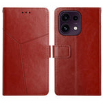 Custodia per cellulare in pelle con motivo a Y a forma di Y, For OPPO Reno16 F / Reno16 FS, For OPPO Reno16 / Reno16 Pro 5G Global, For OPPO A6 5G Global / A6x 5G Global, For OPPO Reno15 F 5G Global