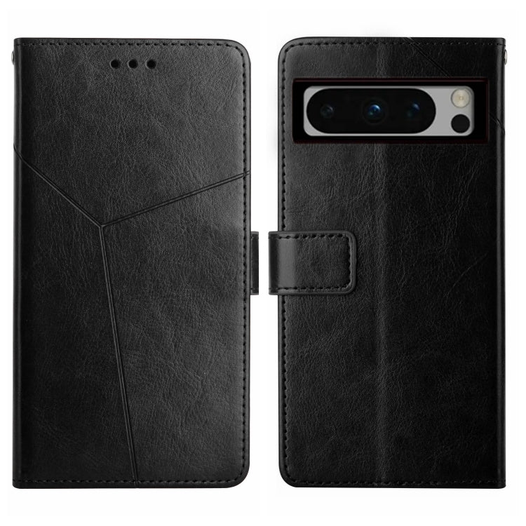 Custodia per cellulare in pelle con motivo a Y a forma di Y, For Google Pixel 8 Pro, For Google Pixel 8