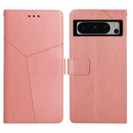 Custodia per cellulare in pelle con motivo a Y a forma di Y, For Google Pixel 8 Pro, For Google Pixel 8