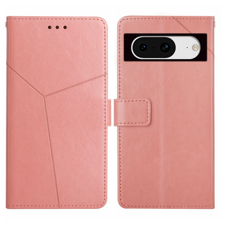 Custodia per cellulare in pelle con motivo a Y a forma di Y, For Google Pixel 8 Pro, For Google Pixel 8