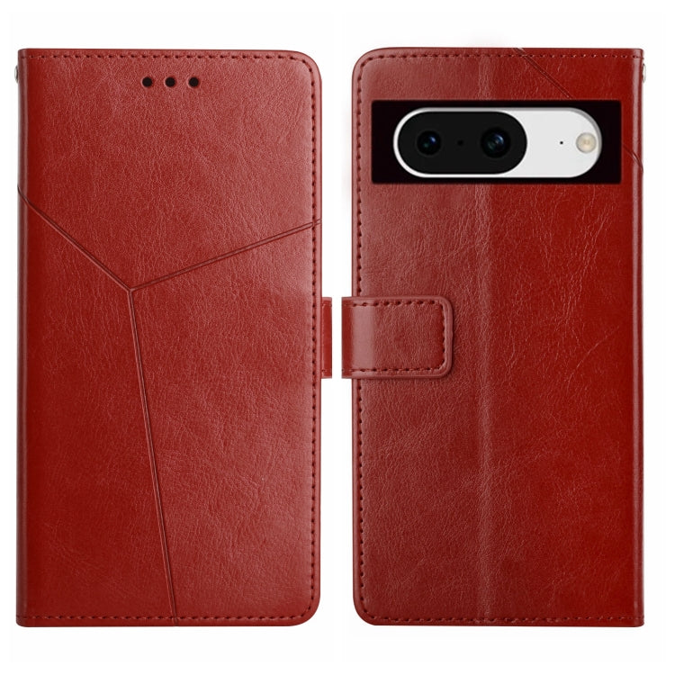 Custodia per cellulare in pelle con motivo a Y a forma di Y, For Google Pixel 9 Pro XL, For Google Pixel 9 Pro, For Google Pixel 9, For Google Pixel 8a