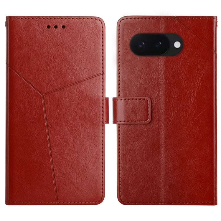 Custodia per cellulare in pelle con motivo a Y a forma di Y, For Google Pixel 11 Pro XL, For Google Pixel 11 Pro / 11, For Google Pixel 10a, For Google Pixel 9a