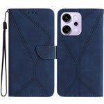 Custodia per telefono in pelle goffrata con cuciture, For OPPO A5x 4G Global / 5G Global, For OPPO A5 5G Global, For OPPO Reno14 Pro 5G Global, For OPPO Reno14 5G Global