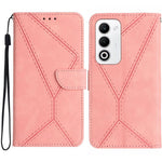 Custodia per telefono in pelle goffrata con cuciture, For OPPO A5x 4G Global / 5G Global, For OPPO A5 5G Global, For OPPO Reno14 Pro 5G Global, For OPPO Reno14 5G Global