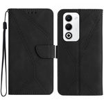 Custodia per telefono in pelle goffrata con cuciture, For OPPO A5x 4G Global / 5G Global, For OPPO A5 5G Global, For OPPO Reno14 Pro 5G Global, For OPPO Reno14 5G Global