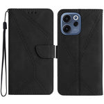 Custodia per telefono in pelle goffrata con cuciture, For OPPO Reno16 F / Reno16 FS 5G, For OPPO Reno16 / Reno16 Pro 5G Global, For OPPO A6 5G Global / A6x 5G, For OPPO Reno15 F 5G Global