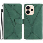 Custodia per telefono in pelle goffrata con cuciture, For OPPO Reno15 Pro Max 5G Global, For OPPO Reno15 Pro 5G Global, For OPPO Reno15 5G Global, For OPPO A6 Pro 4G / 5G Global