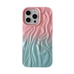 Custodia per cellulare in TPU con sensazione oleosa e sfumata di rughe, For iPhone 13 Pro Max, For iPhone 13 Pro, For iPhone 13, For iPhone 12, For iPhone 12 Pro Max