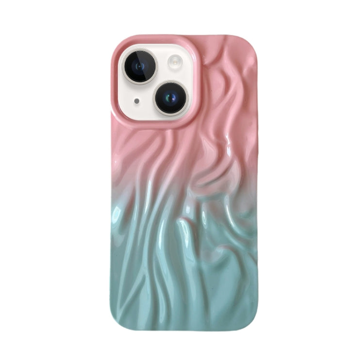Custodia per cellulare in TPU con sensazione oleosa e sfumata di rughe, For iPhone 13 Pro Max, For iPhone 13 Pro, For iPhone 13, For iPhone 12, For iPhone 12 Pro Max