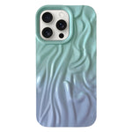 Custodia per cellulare in TPU con sensazione oleosa e sfumata di rughe, For iPhone 16 Plus, For iPhone 16, For iPhone 15 Pro Max, For iPhone 15 Pro, For iPhone 15 Plus