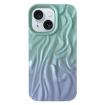 Custodia per cellulare in TPU con sensazione oleosa e sfumata di rughe, For iPhone 16 Plus, For iPhone 16, For iPhone 15 Pro Max, For iPhone 15 Pro, For iPhone 15 Plus