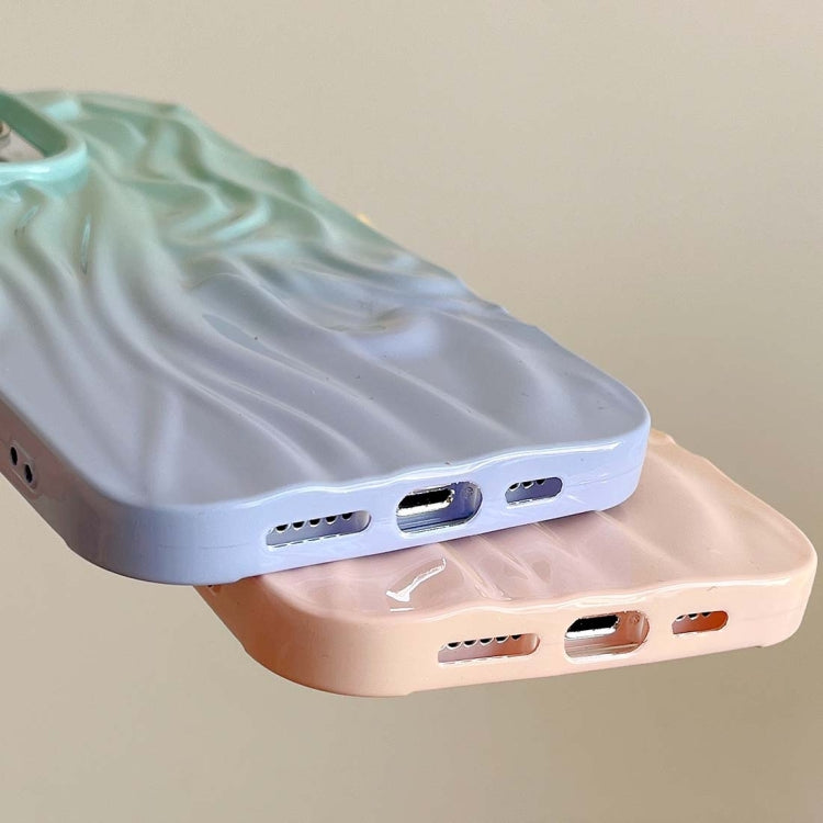 Custodia per cellulare in TPU con sensazione oleosa e sfumata di rughe, For iPhone 13 Pro Max, For iPhone 13 Pro, For iPhone 13, For iPhone 12, For iPhone 12 Pro Max