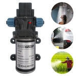 Pompa dell'acqua nebulizzata a membrana 8L per lavaggio auto / irrigazione, DC12V 100W Smart Double Thread Positive Pump, DC12V 100W Reflux Double Thread Positive Pump, DC24V 100W Smart Double Thread Positive Pump                                       ...