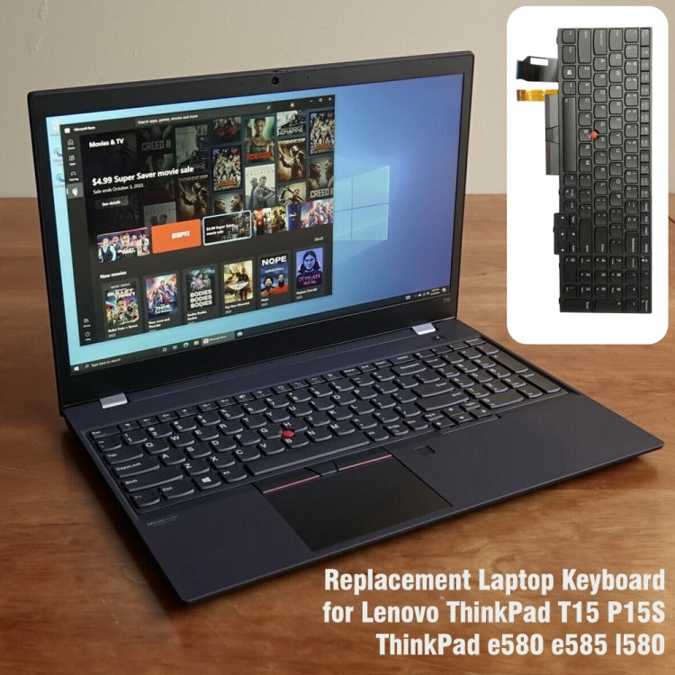 US Version Keyboard, For Lenovo ThinkPad T15 / P15S