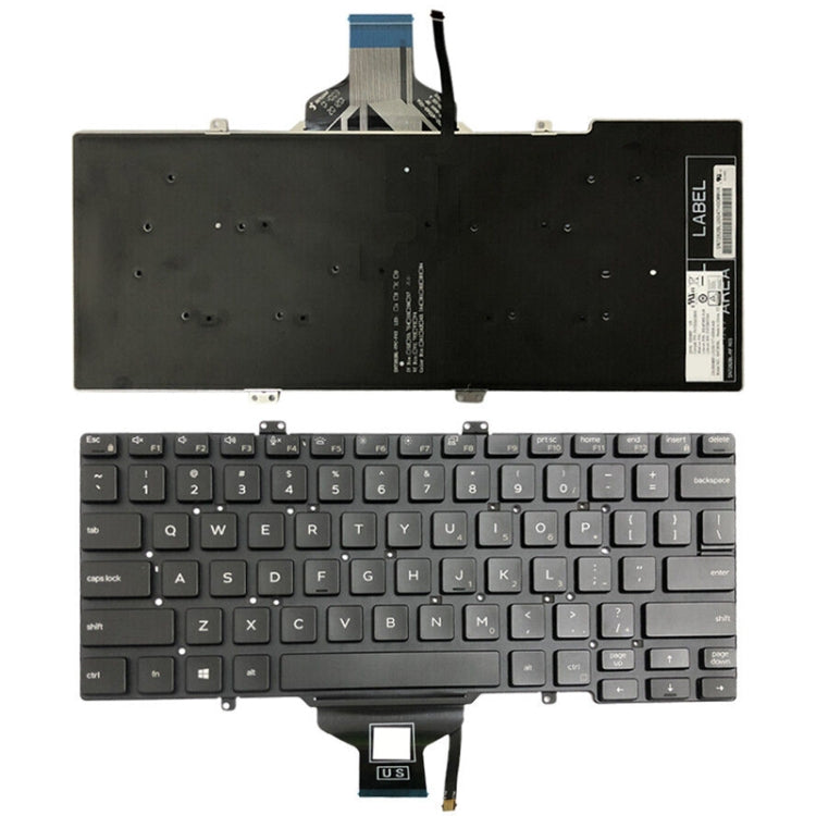 Tastiera retroilluminata versione USA, For Dell Latitude 7400 / 3400, For Dell Vostro 5310 / 5320