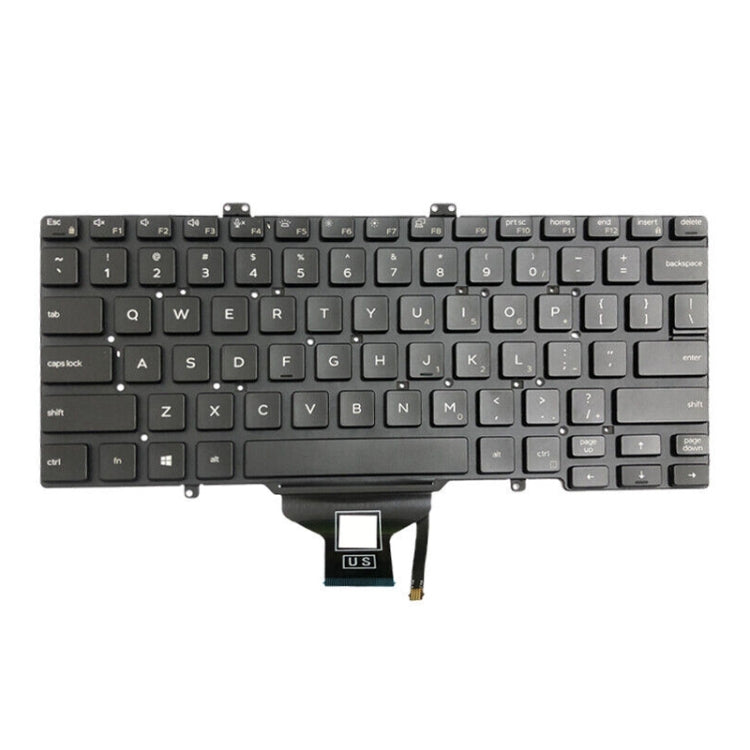 Tastiera retroilluminata versione USA, For Dell Latitude 7400 / 3400, For Dell Vostro 5310 / 5320