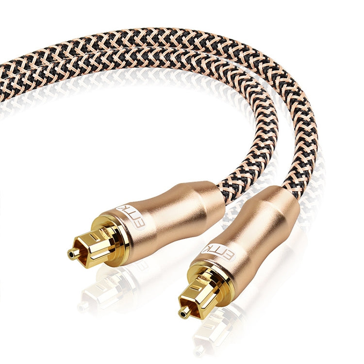 EMK Cavo di collegamento in fibra ottica audio digitale TV placcato oro, 0.5m, 1m, 1.5m, 2m, 3m, 5m, 8m, 10m, 15m, 20m, 25m, 30m