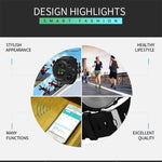 SPOVAN PR1 Orologio intelligente Bluetooth luminoso impermeabile per esterni