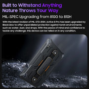 Tablet robusto Blackview Active 8 Pro 4G, 10,36 pollici 8 GB + 256 GB Android 13 MT6789 Supporto Octa Core Dual SIM, versione globale con Google Play, spina europea, Active 8 Pro