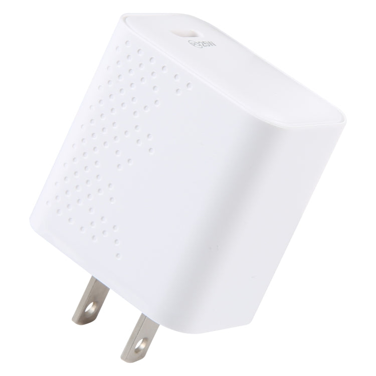 LZ-105PD Caricabatterie da viaggio con motivo a punti con porte USB-C / Type-C da 25 W, US Plug, EU Plug