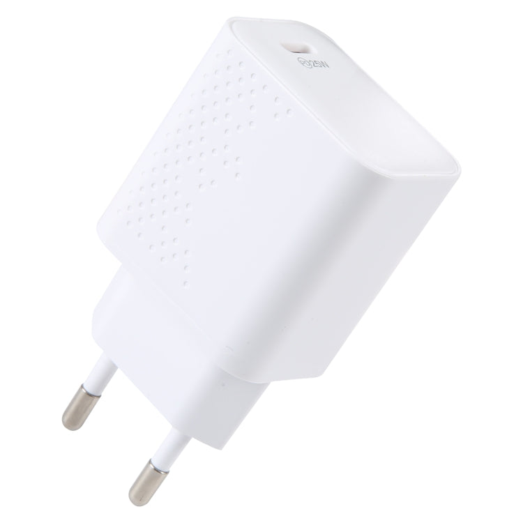 LZ-105PD Caricabatterie da viaggio con motivo a punti con porte USB-C / Type-C da 25 W, US Plug, EU Plug