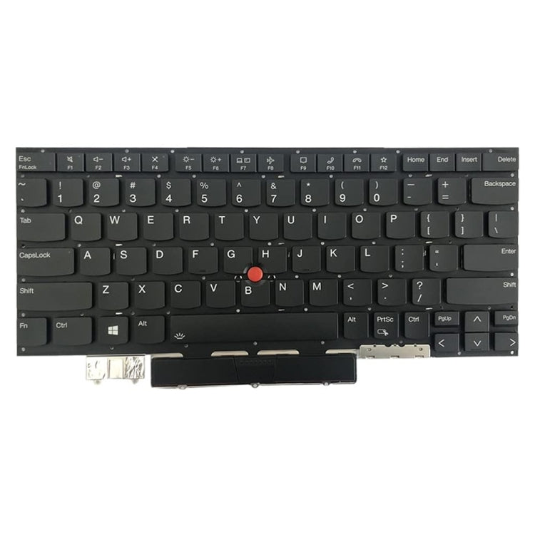 Tastiera retroilluminata per laptop versione USA, For Lenovo Thinkpad X1C / X1 Carbon 2021