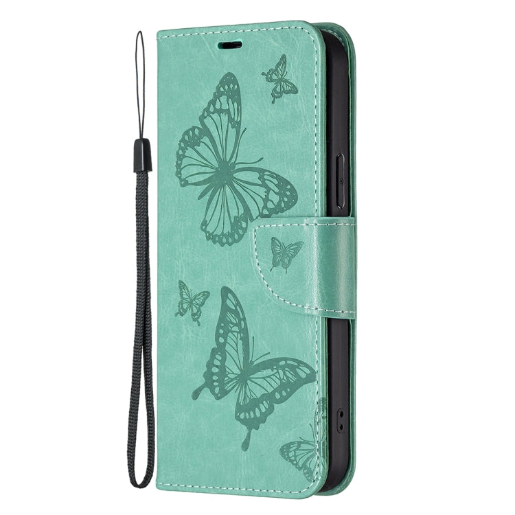 Custodia in pelle con farfalle per Samsung Galaxy A25 5G