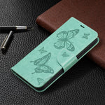 Custodia in pelle con farfalle per Samsung Galaxy A25 5G