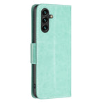 Custodia in pelle con farfalle per Samsung Galaxy S23 FE 5G