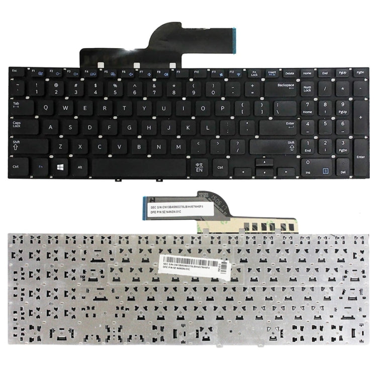 US Version Laptop Keyboard, For Samsung NP300E5E / NP350E5C