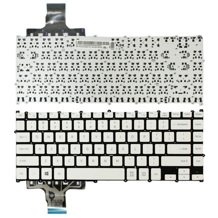 Tastiera del computer portatile con tasto Invio inglese, For Samsung NP 110S1J