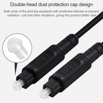Cavo di collegamento in fibra ottica per altoparlante audio digitale EMK da porta quadrata a porta quadrata, 1m, 1.5m, 2m, 3m, 5m, 8m, 10m, 15m, 20m, 25m, 30m