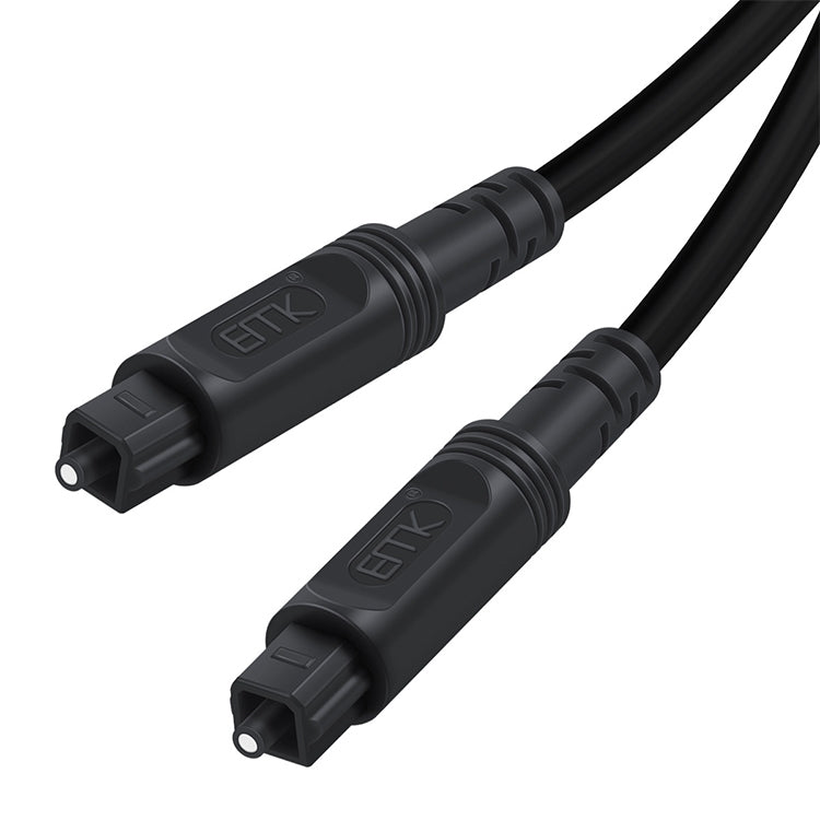 Cavo di collegamento in fibra ottica per altoparlante audio digitale EMK da porta quadrata a porta quadrata, 1m, 1.5m, 2m, 3m, 5m, 8m, 10m, 15m, 20m, 25m, 30m