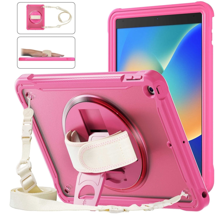 Custodia per tablet ibrida resistente con maniglia e cinturino, For iPad Air 2022 10.9 / Pro 11 2022, For iPad 10th Gen 10.9 2022, For iPad 10.2 2021 / 2020 / 2019, For iPad mini 6 / mini 2024