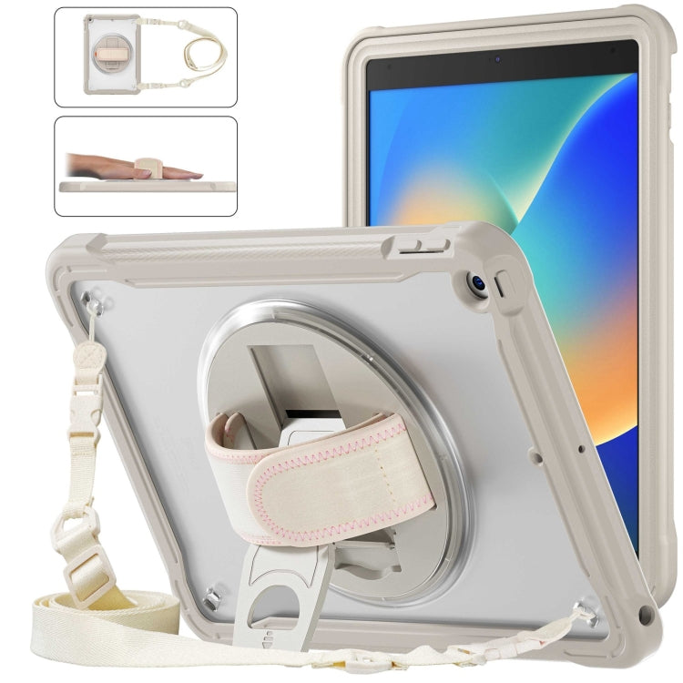 Custodia per tablet ibrida resistente con maniglia e cinturino, For iPad Air 2022 10.9 / Pro 11 2022, For iPad 10th Gen 10.9 2022, For iPad 10.2 2021 / 2020 / 2019, For iPad mini 6 / mini 2024