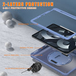 Custodia per tablet ibrida resistente con maniglia e cinturino, For iPad Air 2022 10.9 / Pro 11 2022, For iPad 10th Gen 10.9 2022, For iPad 10.2 2021 / 2020 / 2019, For iPad mini 6 / mini 2024