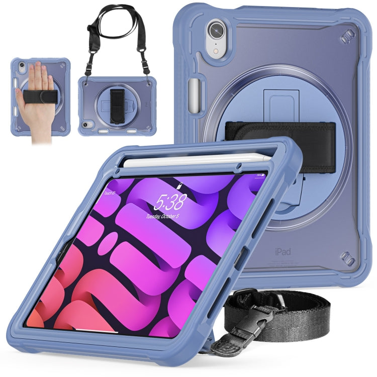 Custodia per tablet ibrida resistente con maniglia e cinturino, For iPad Air 2022 10.9 / Pro 11 2022, For iPad 10th Gen 10.9 2022, For iPad 10.2 2021 / 2020 / 2019, For iPad mini 6 / mini 2024