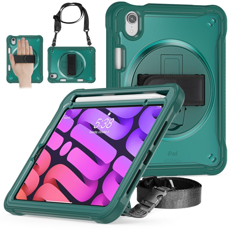 Custodia per tablet ibrida resistente con maniglia e cinturino, For iPad Air 2022 10.9 / Pro 11 2022, For iPad 10th Gen 10.9 2022, For iPad 10.2 2021 / 2020 / 2019, For iPad mini 6 / mini 2024