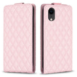 Custodia per telefono in pelle con vibrazione verticale Diamond Lattice, For iPhone 11 Pro, For iPhone X / XS, For iPhone XR, For iPhone XS Max