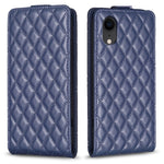 Custodia per telefono in pelle con vibrazione verticale Diamond Lattice, For iPhone 11 Pro, For iPhone X / XS, For iPhone XR, For iPhone XS Max
