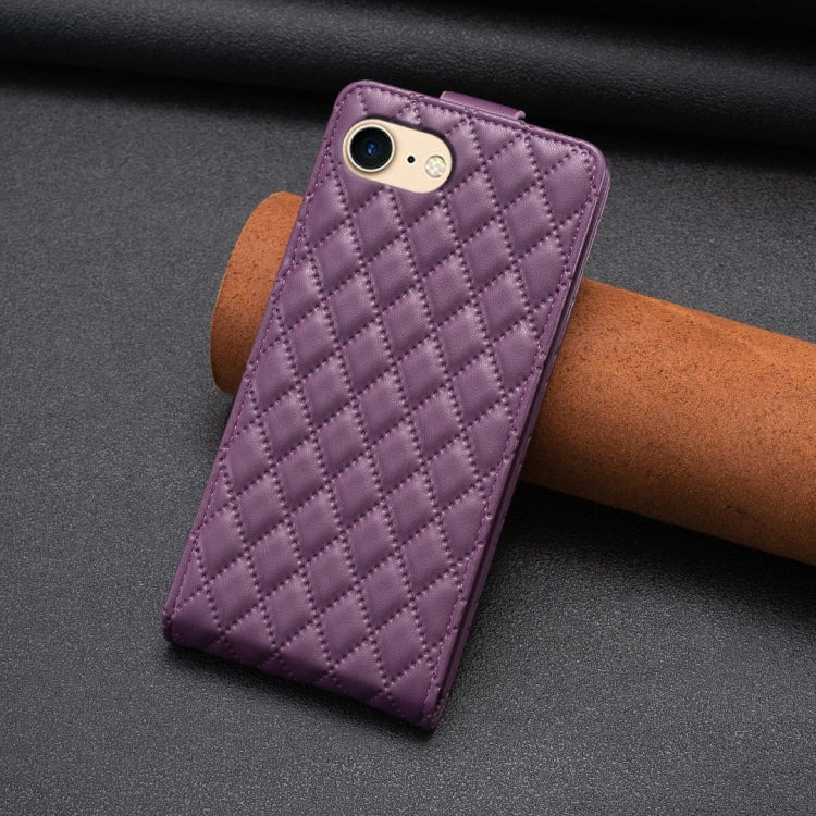Custodia per telefono in pelle con vibrazione verticale Diamond Lattice, For iPhone SE 2022 / 2020 /7 / 8, For iPhone 13 Pro Max, For iPhone 13 Pro, For iPhone 13