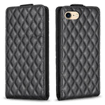 Custodia per telefono in pelle con vibrazione verticale Diamond Lattice, For iPhone SE 2022 / 2020 /7 / 8, For iPhone 13 Pro Max, For iPhone 13 Pro, For iPhone 13