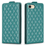 Custodia per telefono in pelle con vibrazione verticale Diamond Lattice, For iPhone SE 2022 / 2020 /7 / 8, For iPhone 13 Pro Max, For iPhone 13 Pro, For iPhone 13