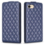 Custodia per telefono in pelle con vibrazione verticale Diamond Lattice, For iPhone SE 2022 / 2020 /7 / 8, For iPhone 13 Pro Max, For iPhone 13 Pro, For iPhone 13