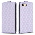 Custodia per telefono in pelle con vibrazione verticale Diamond Lattice, For iPhone SE 2022 / 2020 /7 / 8, For iPhone 13 Pro Max, For iPhone 13 Pro, For iPhone 13
