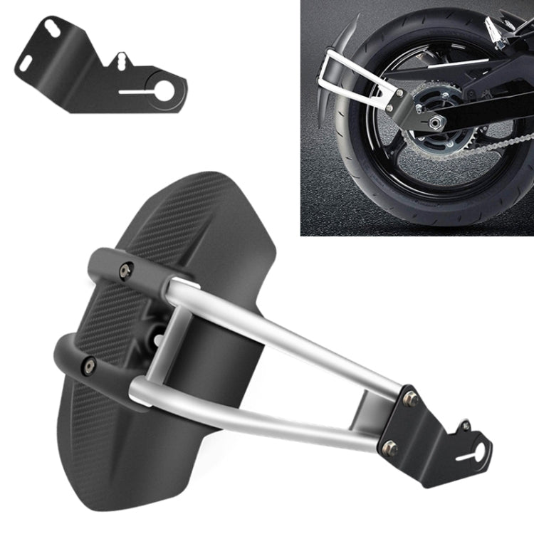 Parafango ruota posteriore modificato in acciaio inossidabile per moto Parafanghi paraspruzzi paraspruzzi Parafanghi, A Style Foot, B Style Foot, C Style Foot, D Style Foot, E Style Foot