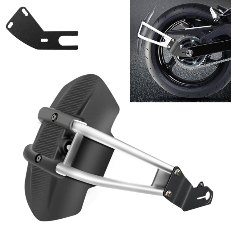 Parafango ruota posteriore modificato in acciaio inossidabile per moto Parafanghi paraspruzzi paraspruzzi Parafanghi, A Style Foot, B Style Foot, C Style Foot, D Style Foot, E Style Foot